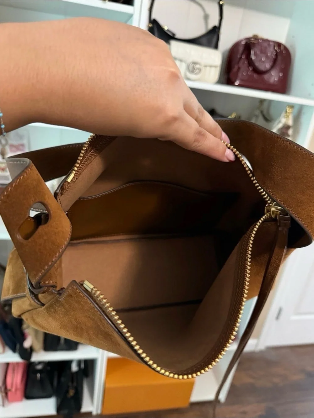 Tory Burch details height